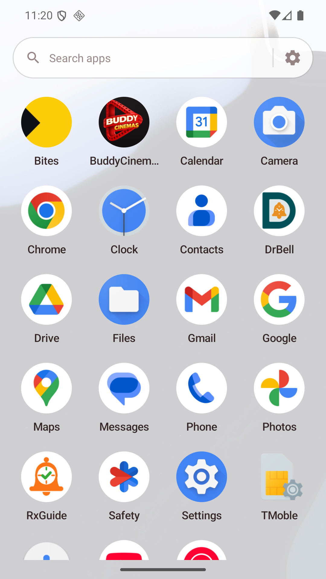 App drawer